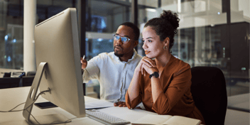 Two employees 