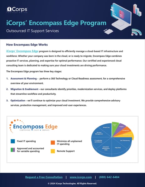 iCorps Encompass Edge Program Datasheet (2024)
